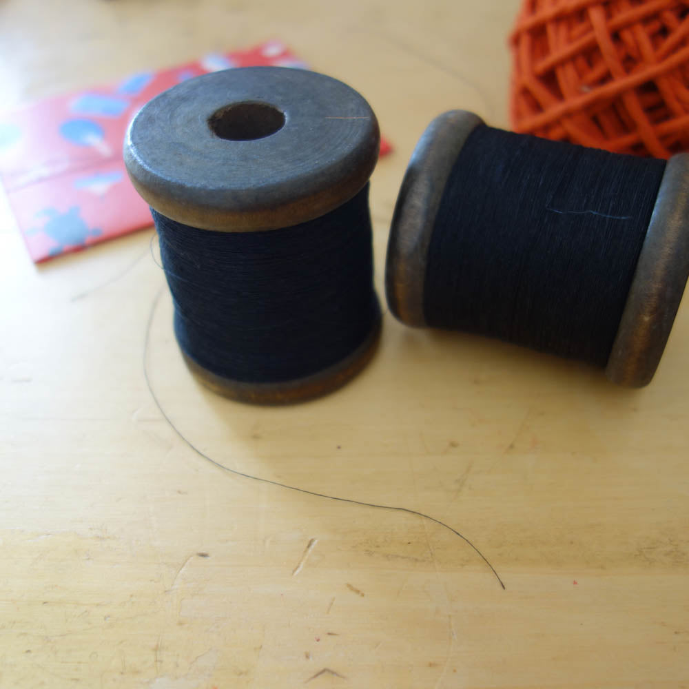 [Paper Twine] Finest Black Paper Yarn