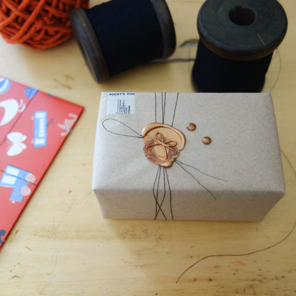 [Paper Twine] Finest Black Paper Yarn