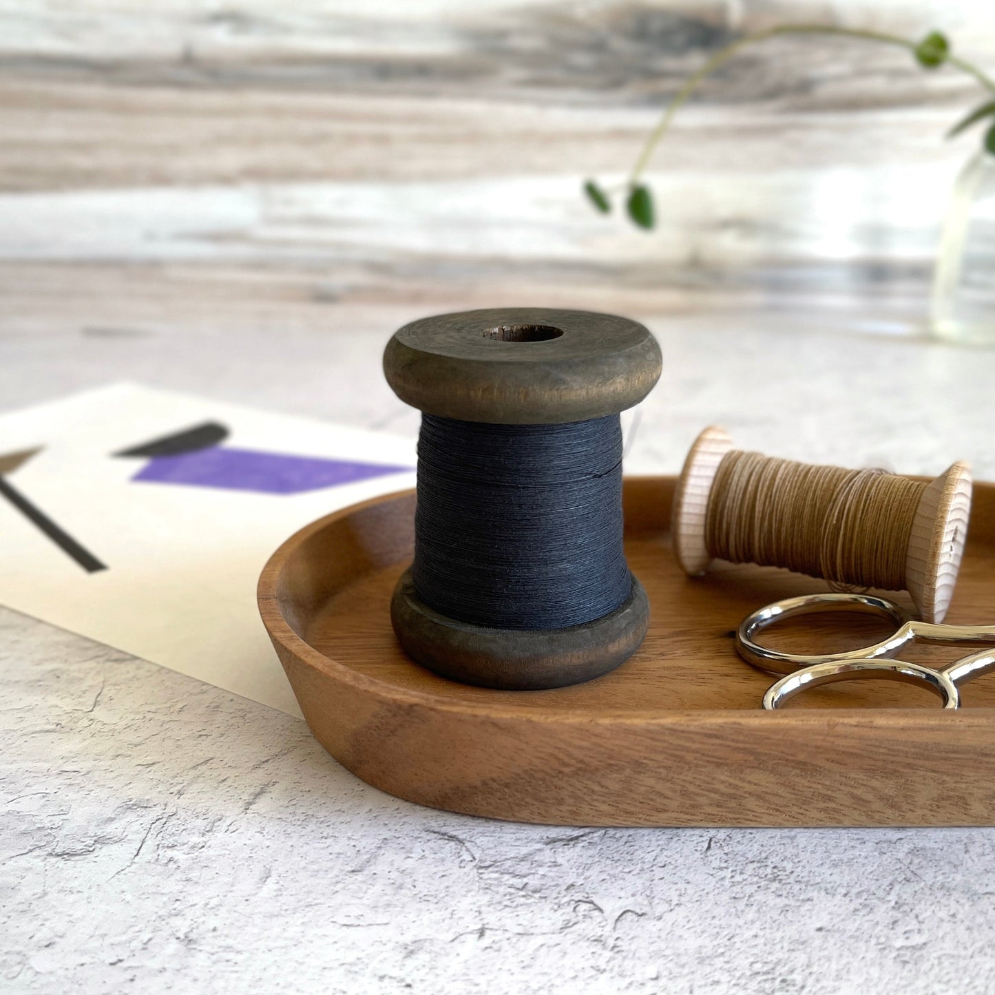 [Paper Twine] Finest Black Paper Yarn