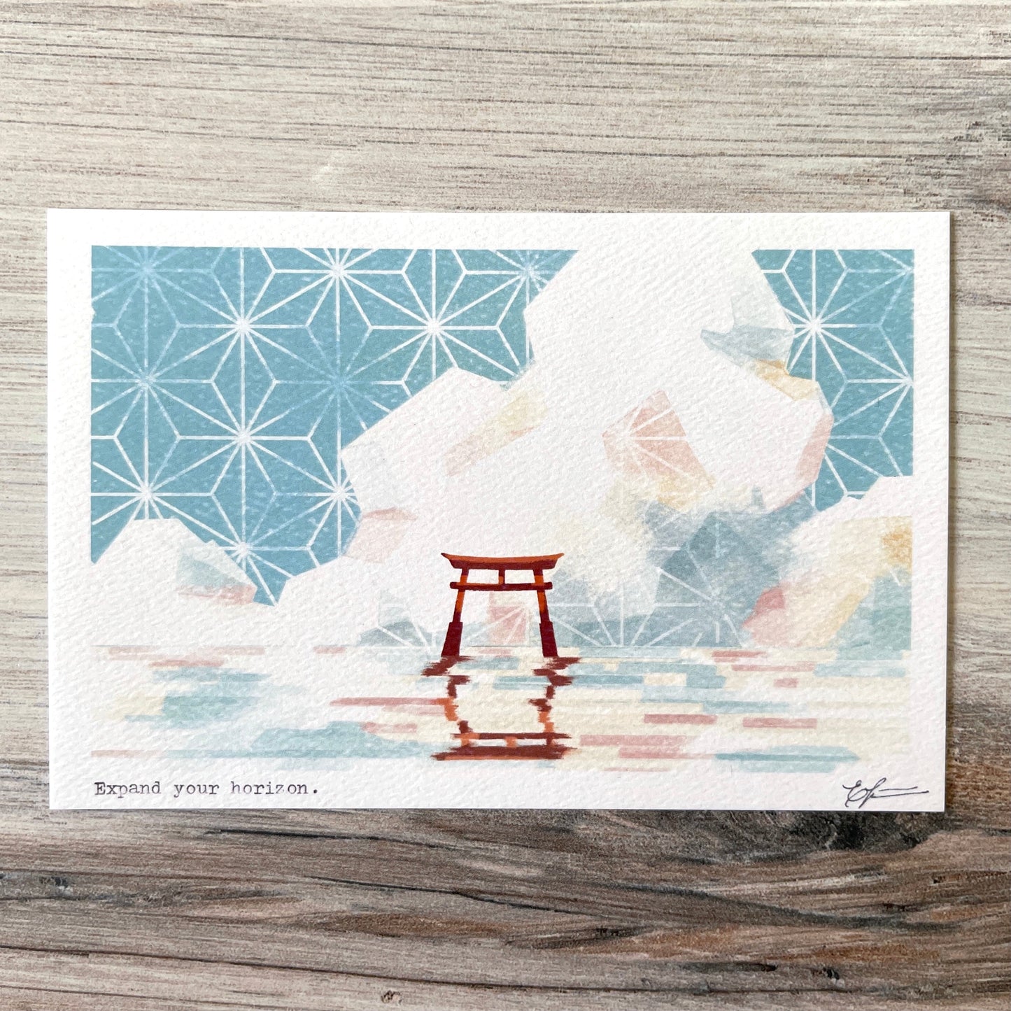 [BK Original Postcard] Expand Your Horizon