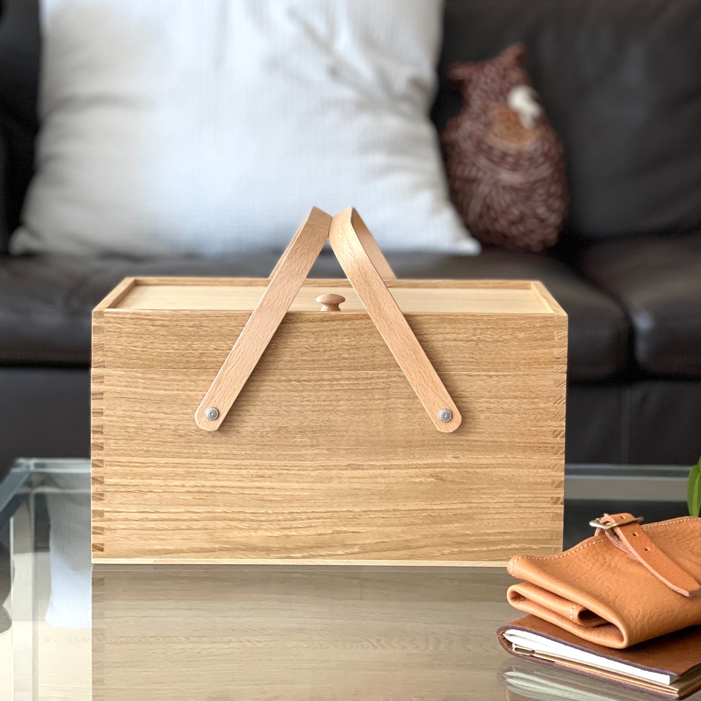 [Classiky] Chestnut Sewing Box